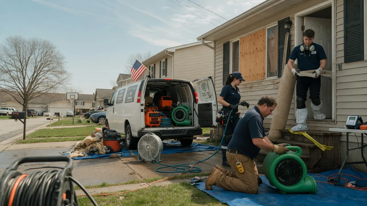 Water Damage Restoration in Metz, WV near me